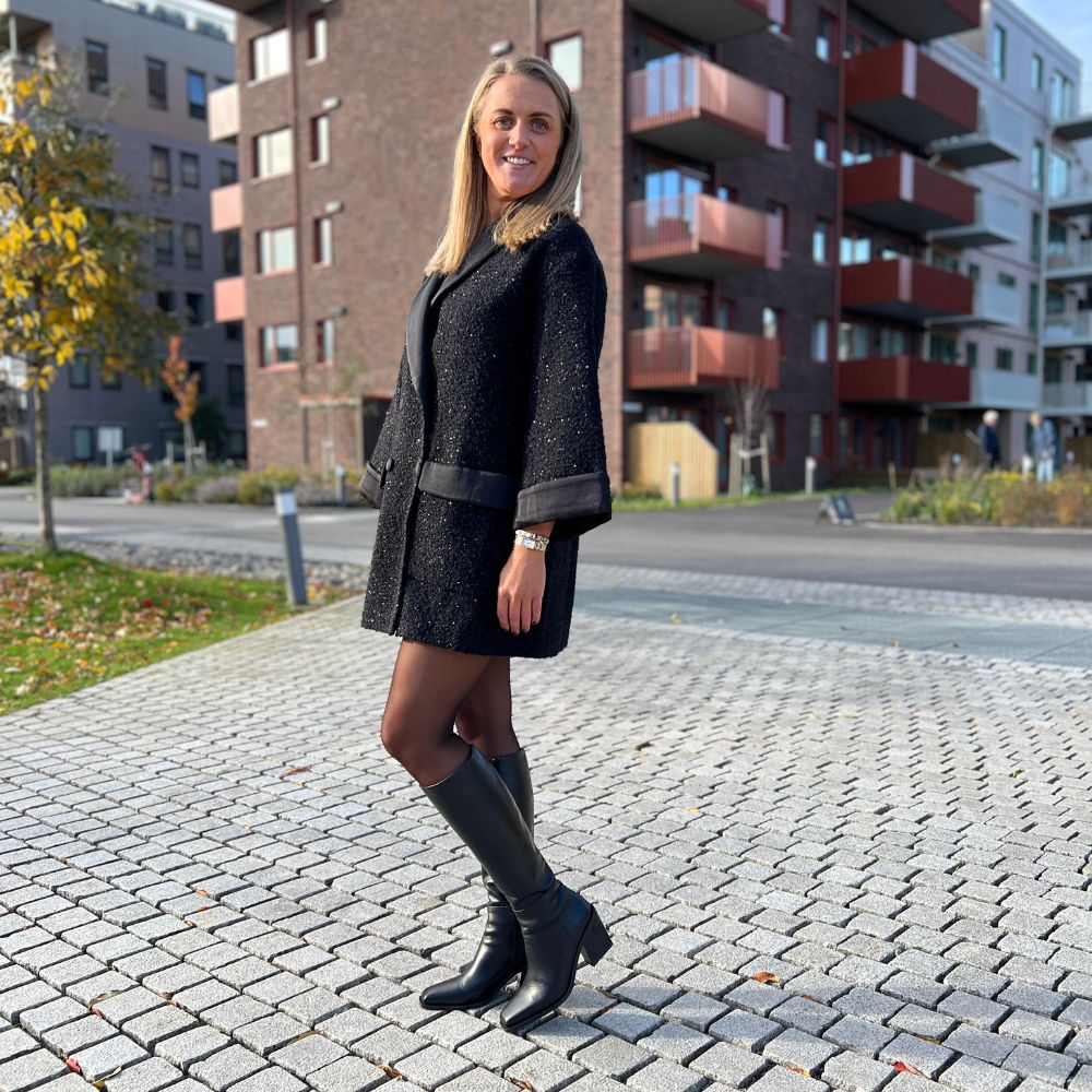 byPernille - Giovanna Støvlett Sort