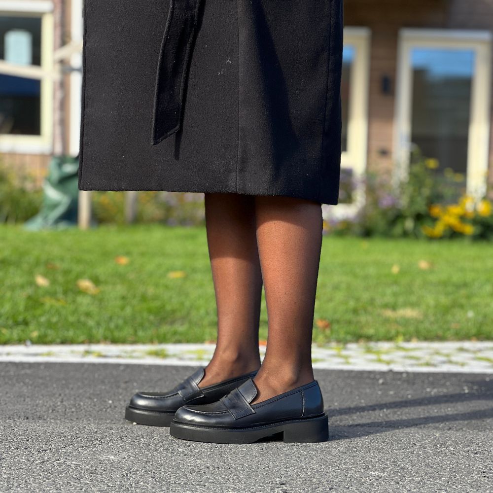 byPernille - Juliet Loafer Sort