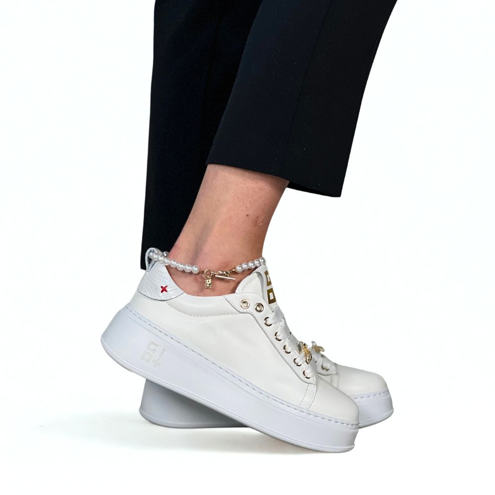 GIO+ Milena Sneaker Hvit