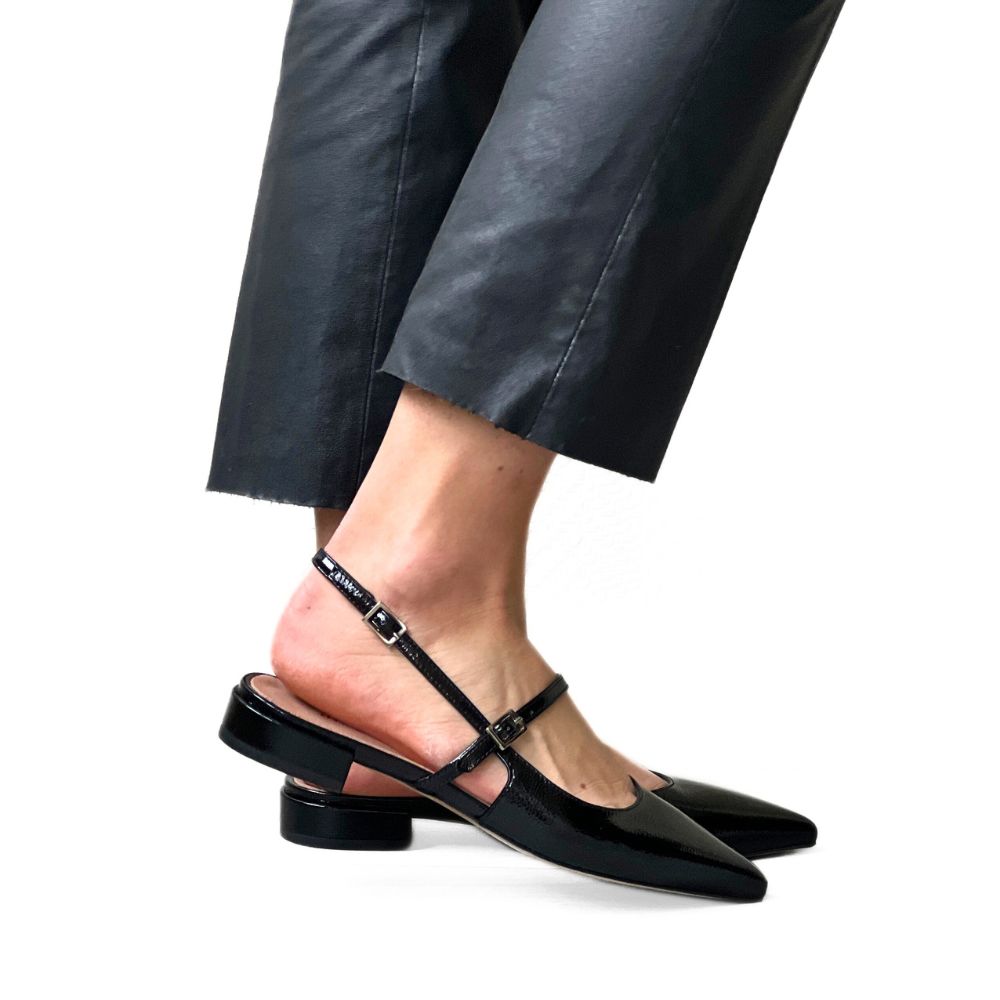 byPernille - Paulina Slingback Sort