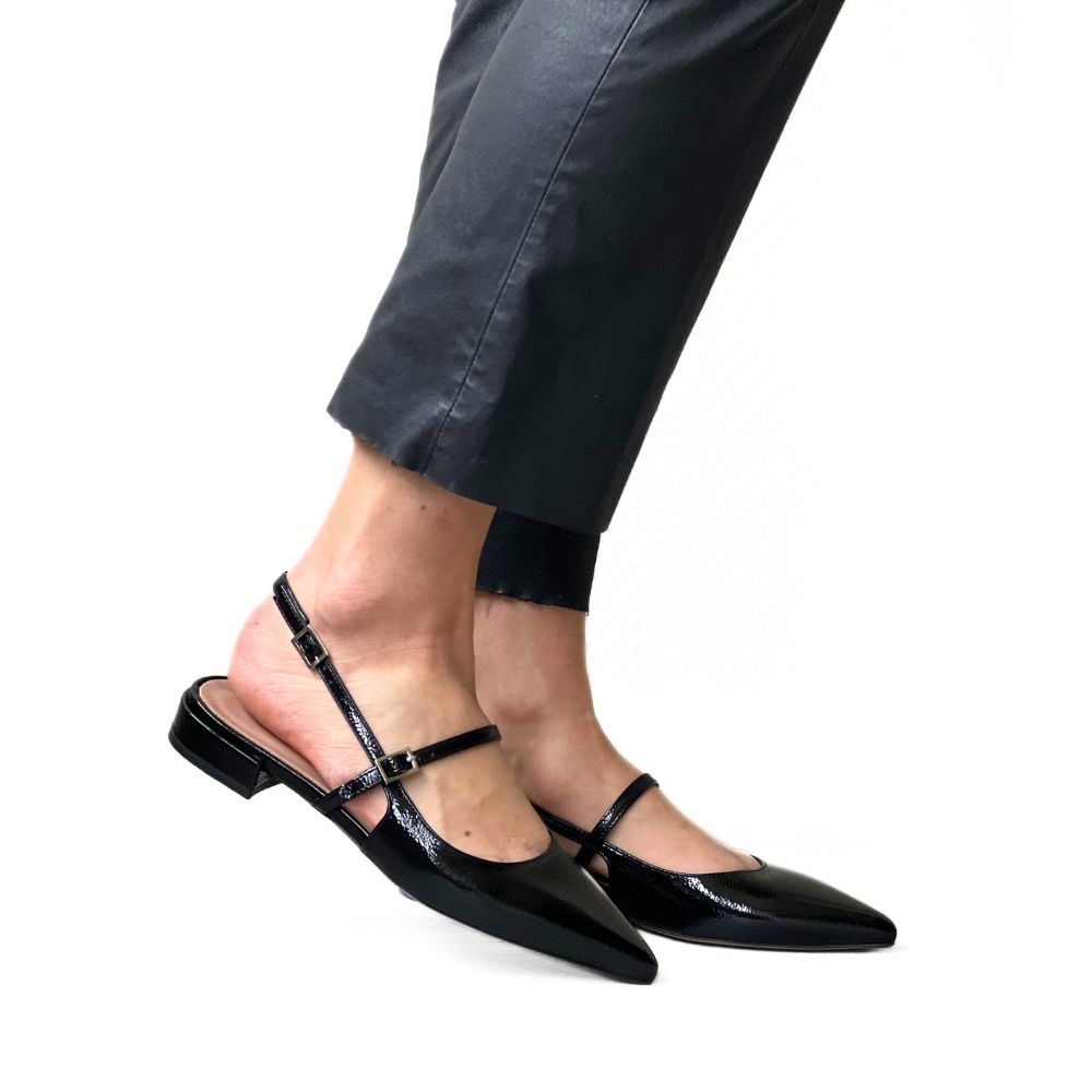 byPernille - Paulina Slingback Sort