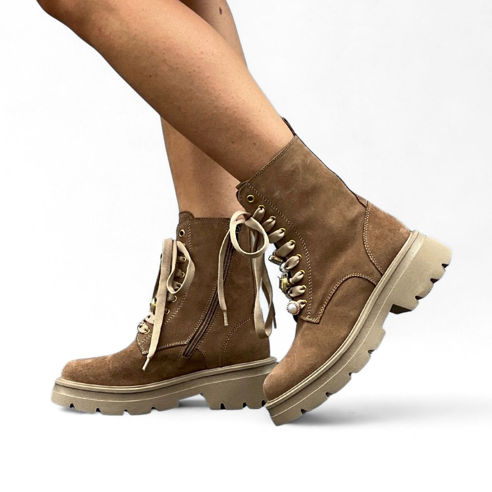 Brune dame boots