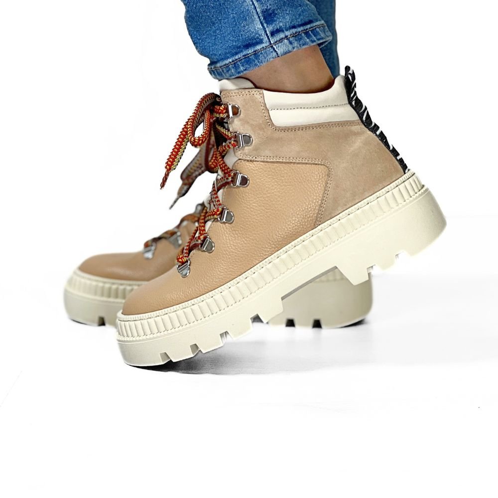 Boots med lisser til dame