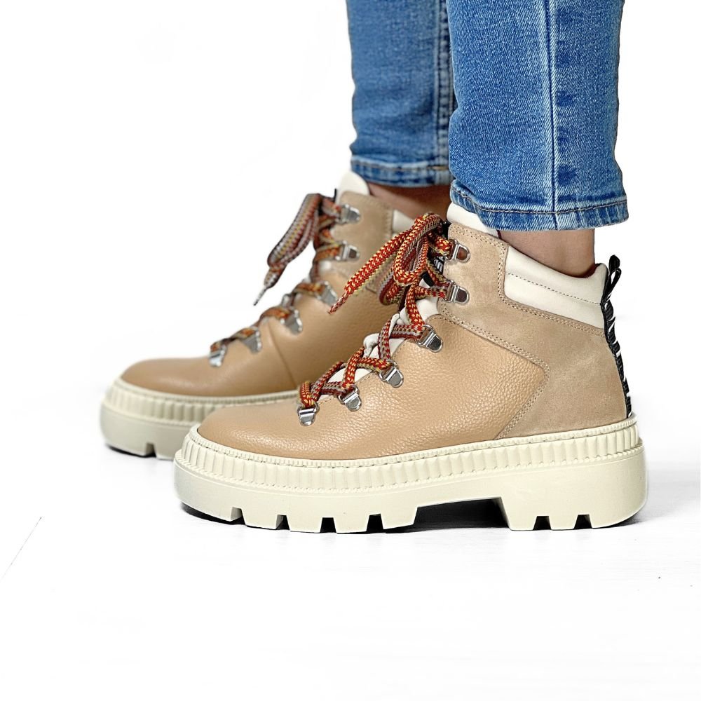 Hiking boots med lisser til dame