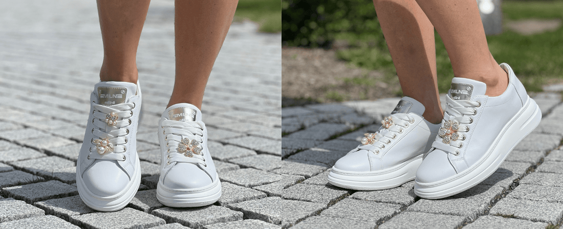 Slik styler du Luisa sneakers fra Méliné til både hverdag og fest - bypernille.no