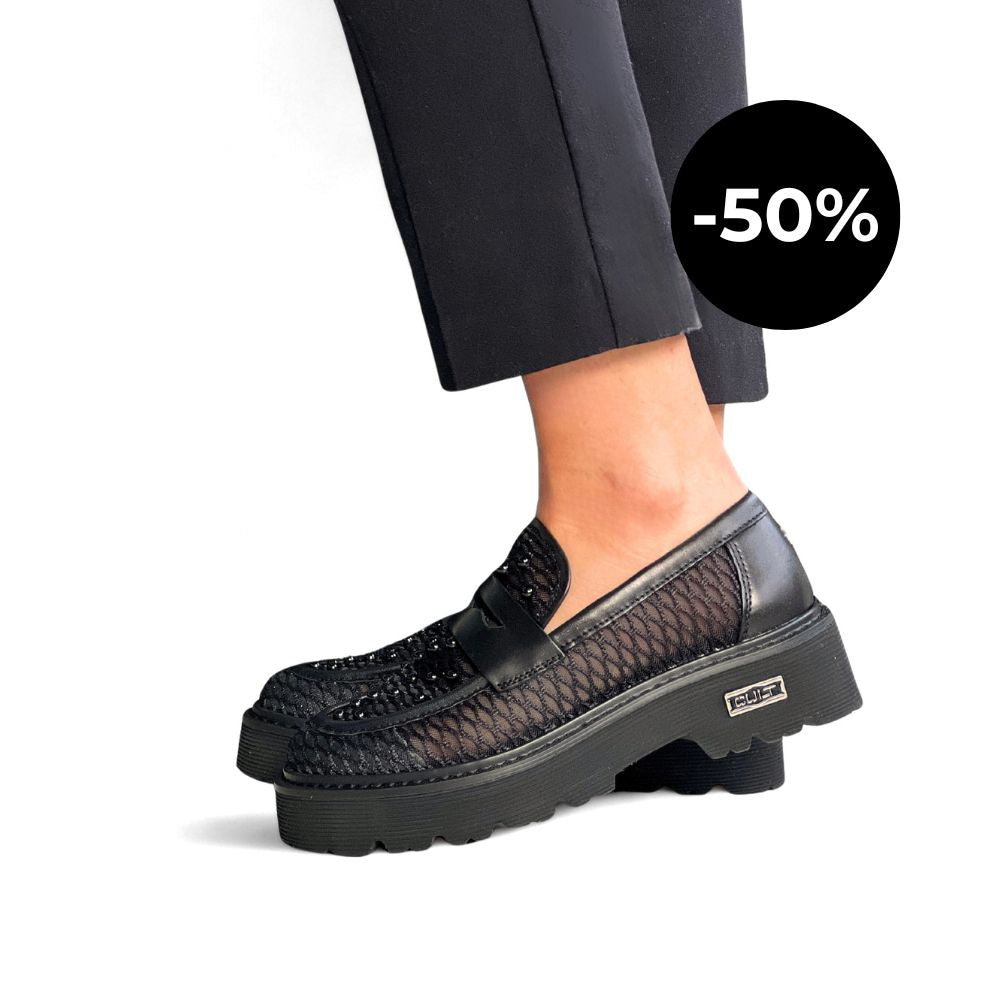 CULT - Alessia Loafer Sort Mesh