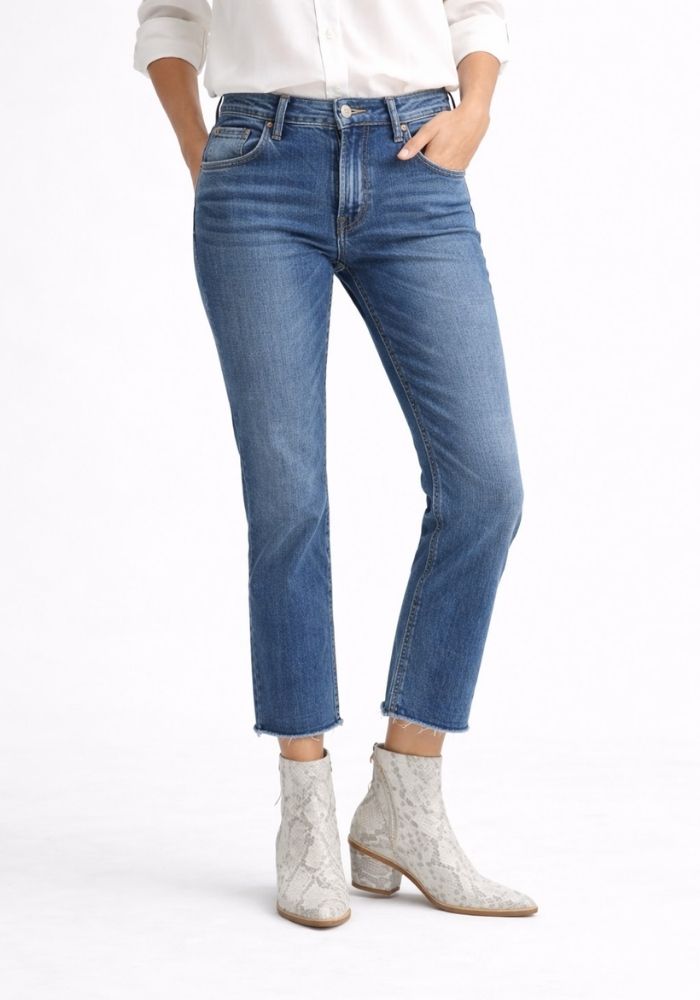 History541 - Alice Ankelstøvlett Snake Buffaloskinn