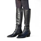 Svarte high-boots