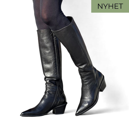 Sorte støvletter