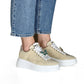 beige chunky sneakers
