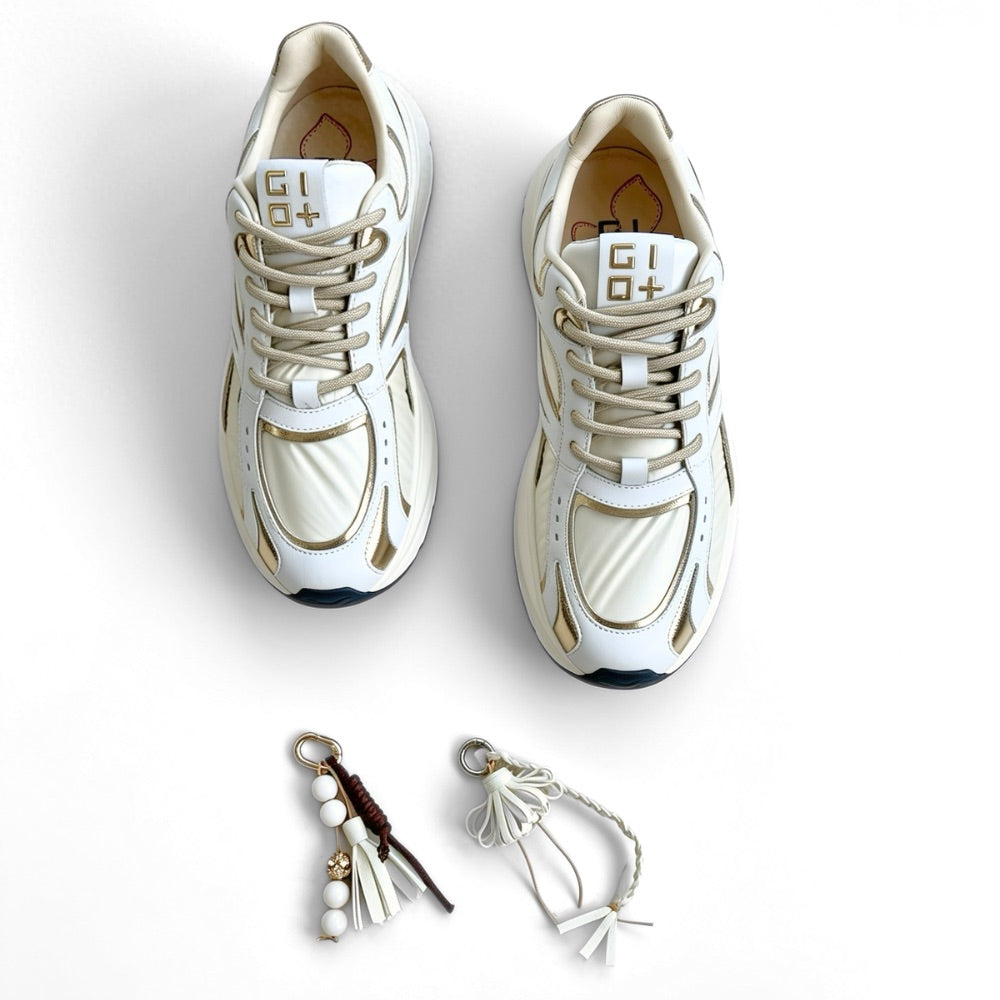 GIO+ Elvira Sneaker Kremfarget