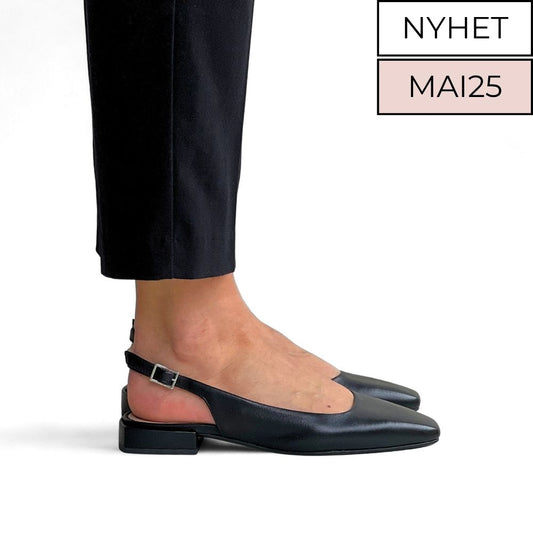 byPernille - Caterina Slingback Sort