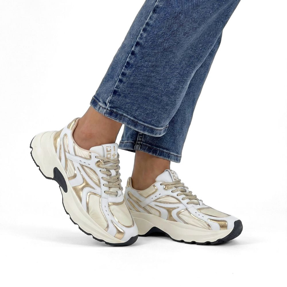 GIO+ Elvira Sneaker Kremfarget