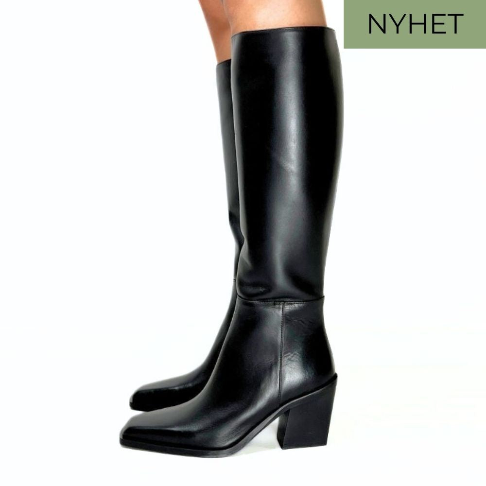 byPernille - Giovanna Støvlett Sort