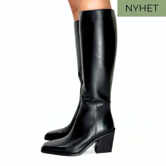 byPernille - Giovanna Støvlett Sort