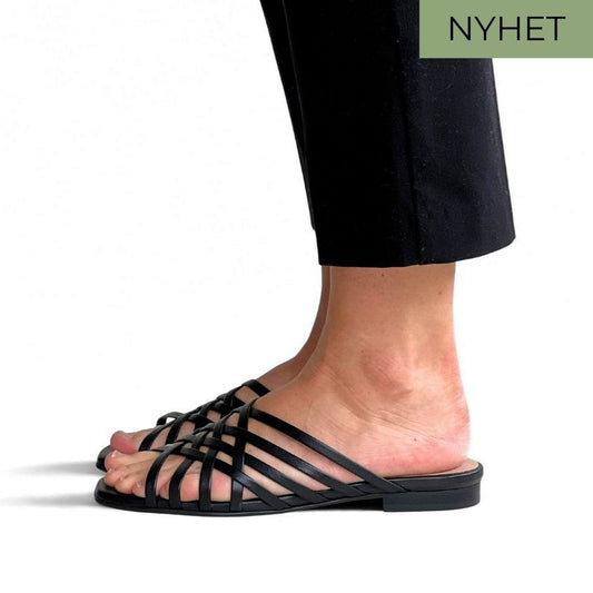 byPernille - Ines Sandal Sort