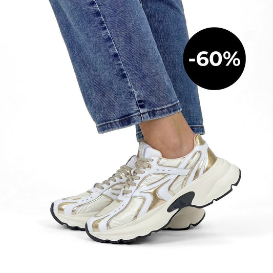 GIO+ Elvira Sneaker Kremfarget