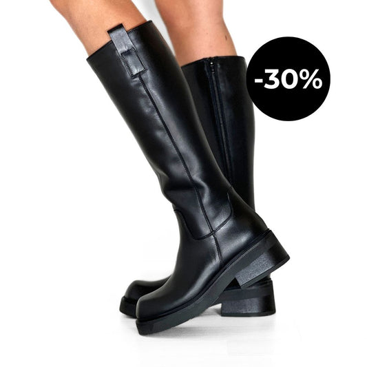 byPernille - Isabella Støvlett Sort