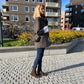 byPernille - Loretta Skolett Brun Semsket Skinn