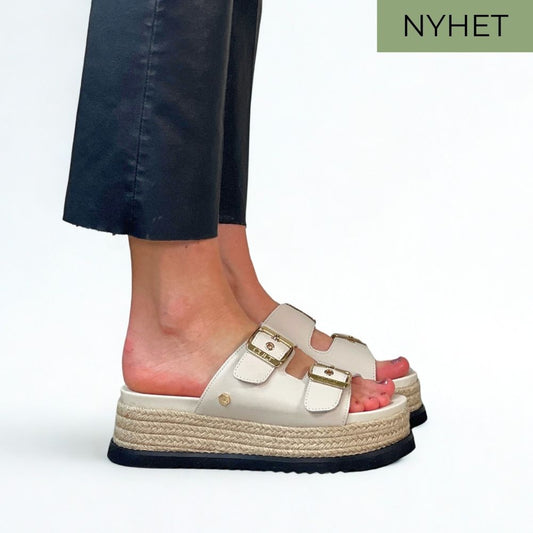 Hvit sandal