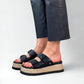 svarte chunky sandaler