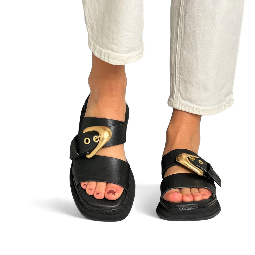 GIO+ Mariella Sandal Sort