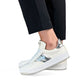 Mjus - Viviana Sneaker Hvit med sølv detaljer