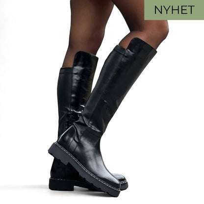 Mjus - Rebecca Støvlett Sort