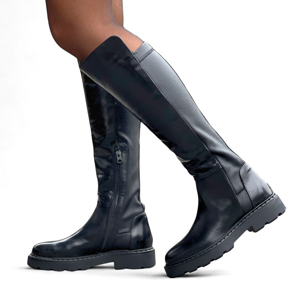 Mjus - Rebecca Støvlett Sort