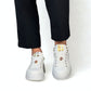 GIO+ Rosetta Sneaker Hvit med rosa